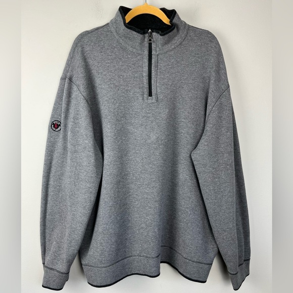 Polo Ralph Lauren Reversible Quarter Zip Sweatshirt Sweater XXL - Picture 4 of 15